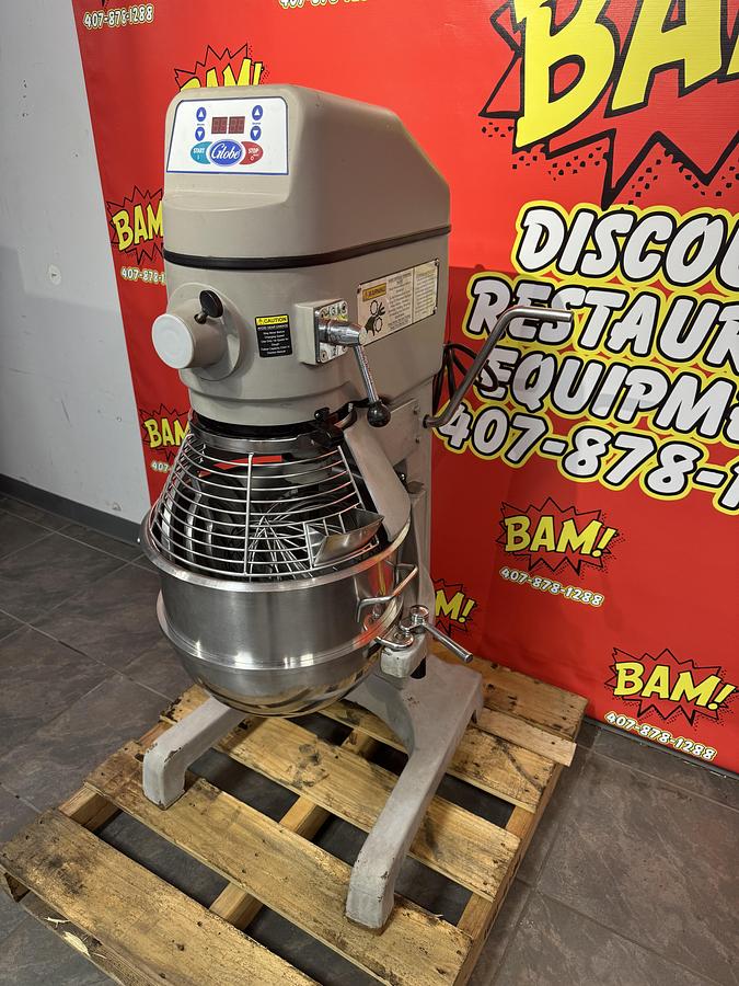 Used Globe 30Qt Planetary Mixer