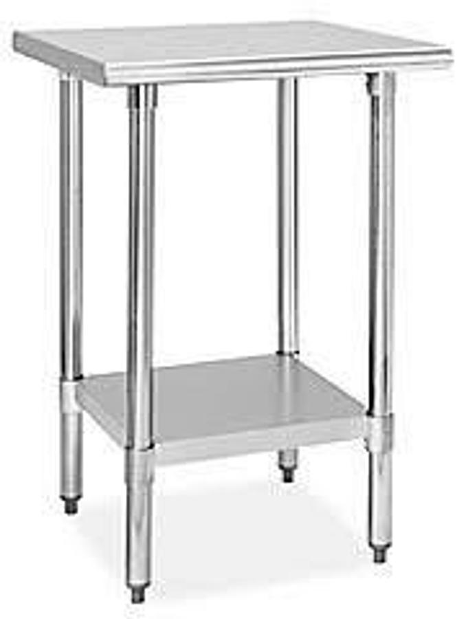 24"x12" Economy Line Stainless Steel Table