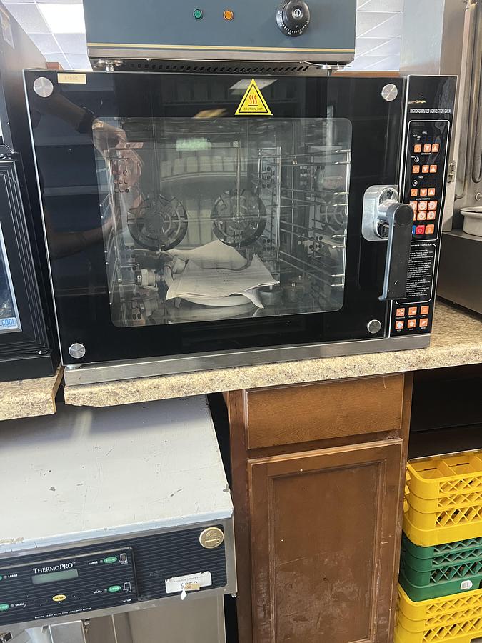 Used Commercial Microwave Convection Oven Programmable Digital Countertop Oven