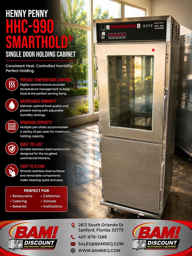 Used Henny Penny HHC-990 SmartHold® Heated Holding Cabinet