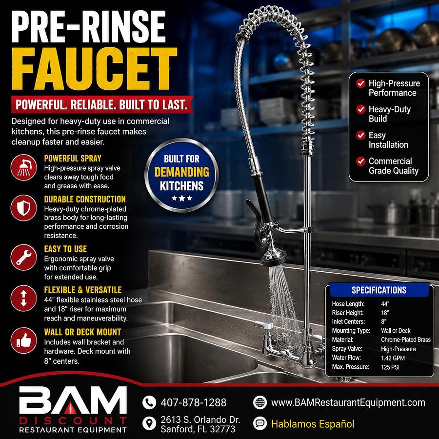 Pre Rinse Faucet