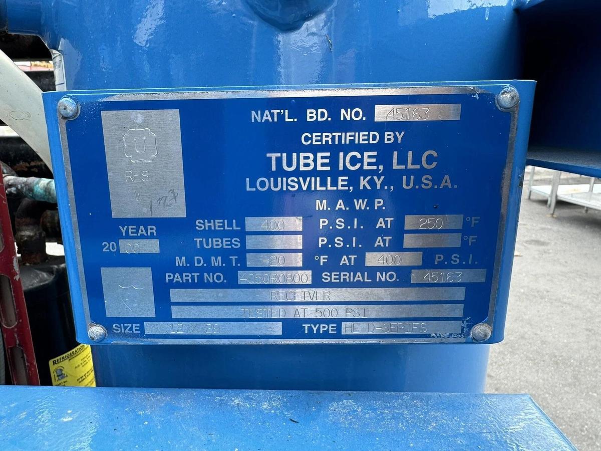 Used Vogt Ice Maker Machine Model 4000, High Capacity Ice Machine,Working When Pulled