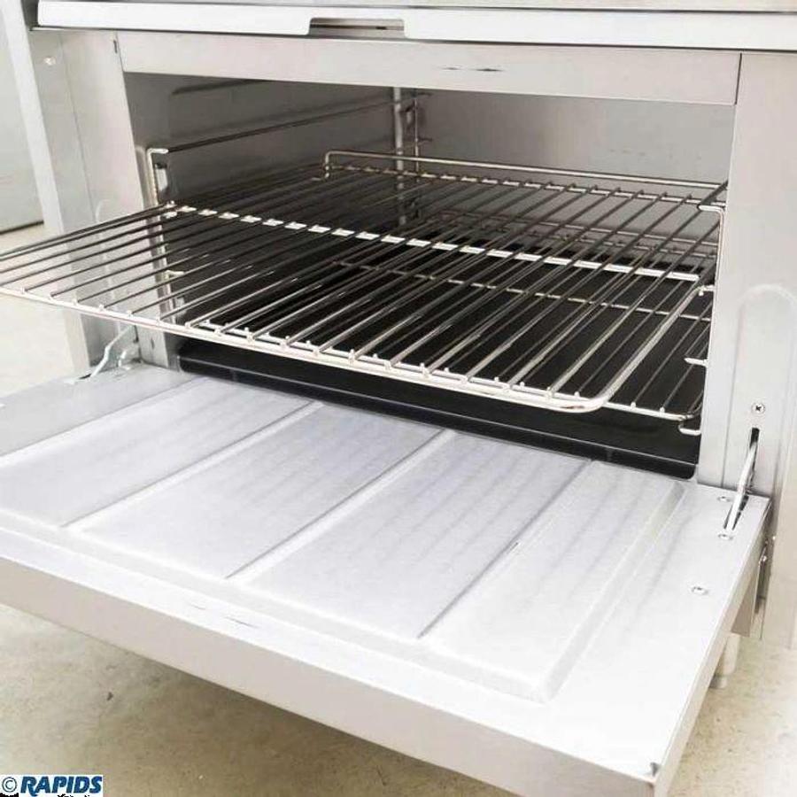 ELITE E-2-G24 36" 2 Gas Burner Range w/ 24in Griddle & Oven