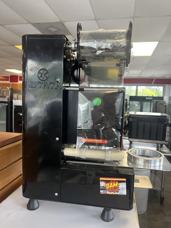 Used Omcan Automatic Cup Sealing Machine