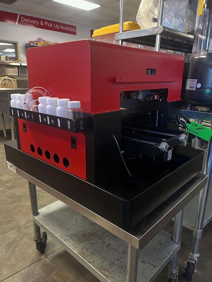 Used Inkedibles CakePro850 V2.0 High-Performance A3 Format Direct-to-Food® Edible Ink PrinterInkedibles CakePro850 V2.0 High-Performance A3 Format Direct-to-Food® Edible Ink Printer