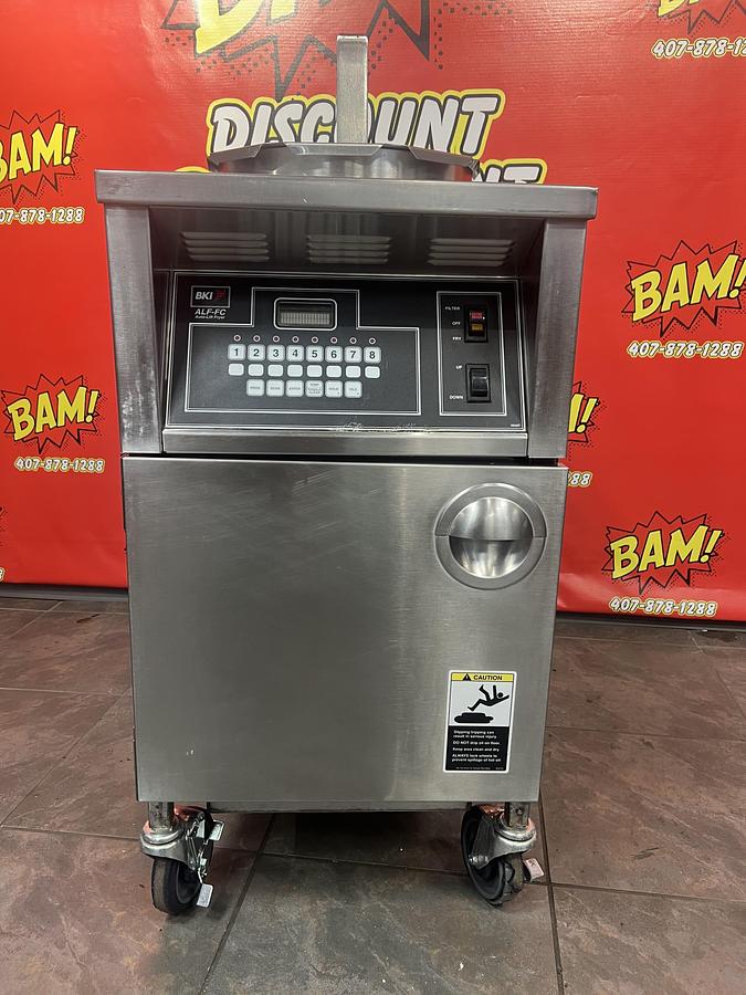 Used BKI ALF-FC48 Auto-Lift Fryer System