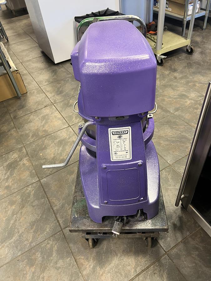 Refurbished Hobart HL200 20 Qt Commercial Mixer 120V Bowl & Whip Custom Purple Glitter