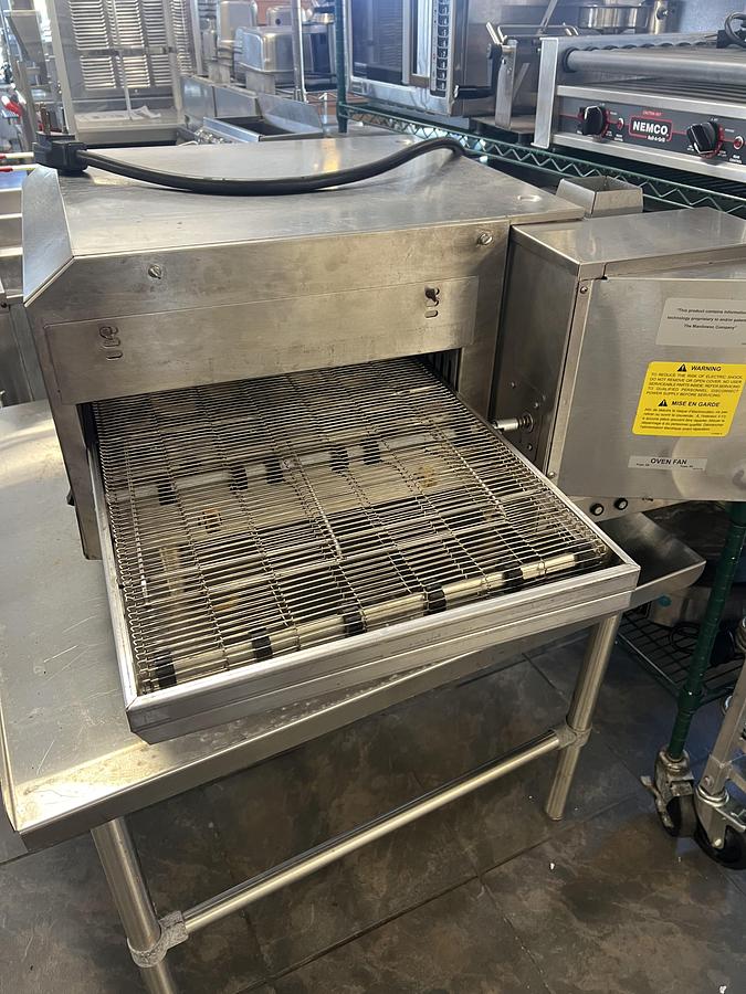 Used Lincoln CTI Commercial Conveyor Oven 51” Belt Electric Countertop Pizza Oven