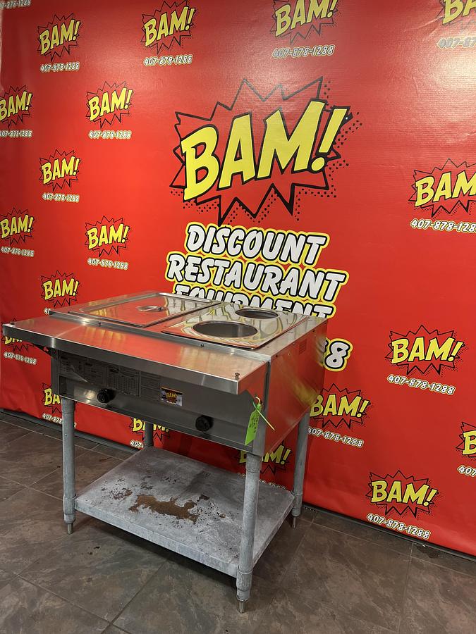 Used Eagle Group HT2-LP Gas Steam Table / Hot Food Table