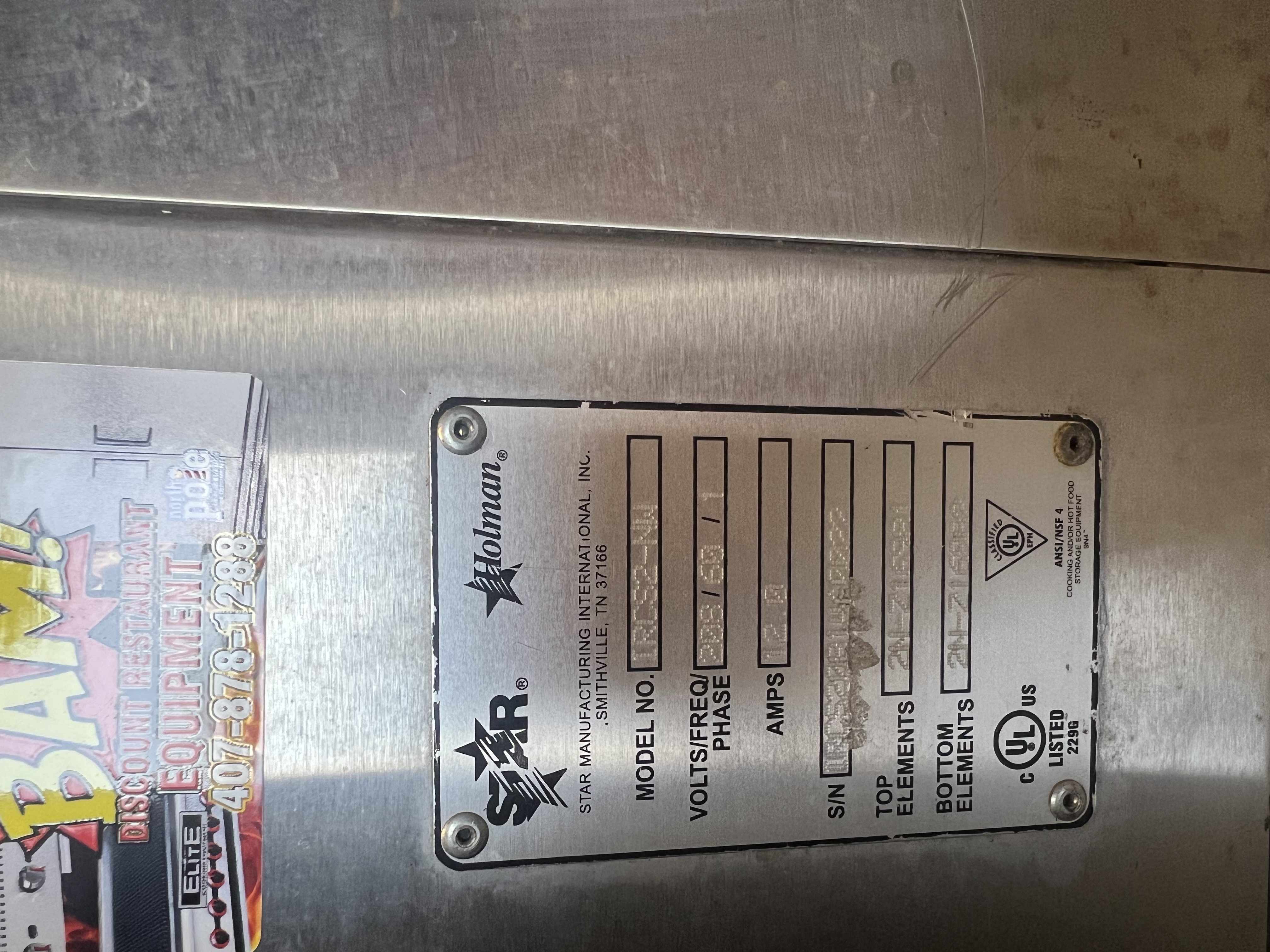 Used Holman Commercial Conveyor Bagel Toaster Oven – High-Speed Countertop Toaster – Tested & Working