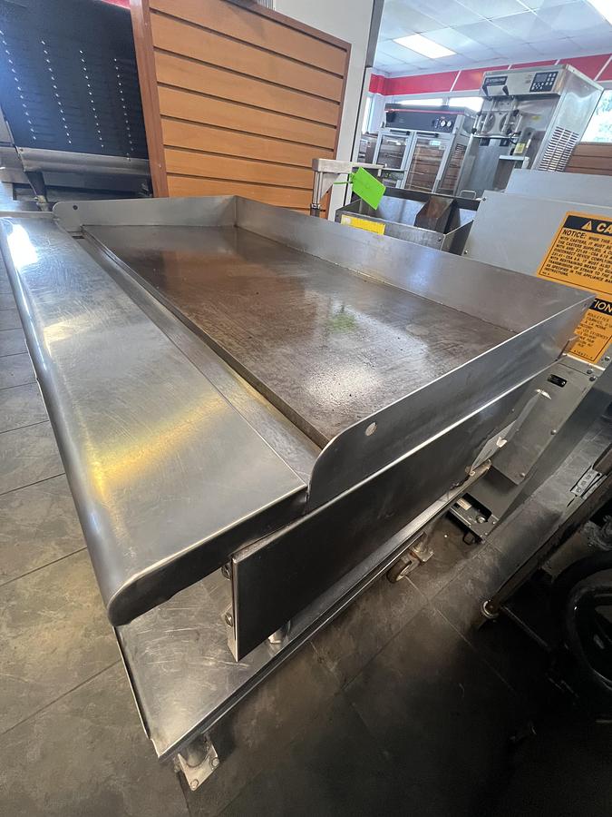 Refurbished Asber 48” 4 Ft Commercial Flat Top Griddle Heavy Duty Restaurant Cooking Equipment