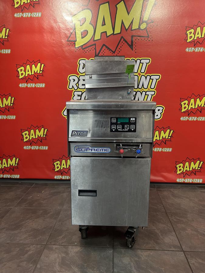 Used Pitco Solstice Supreme SSPG14 Gas Pasta Cooker