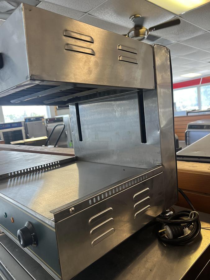 Used Commercial Countertop Cheese Melter Salamander Broiler Adjustable Heat 120V