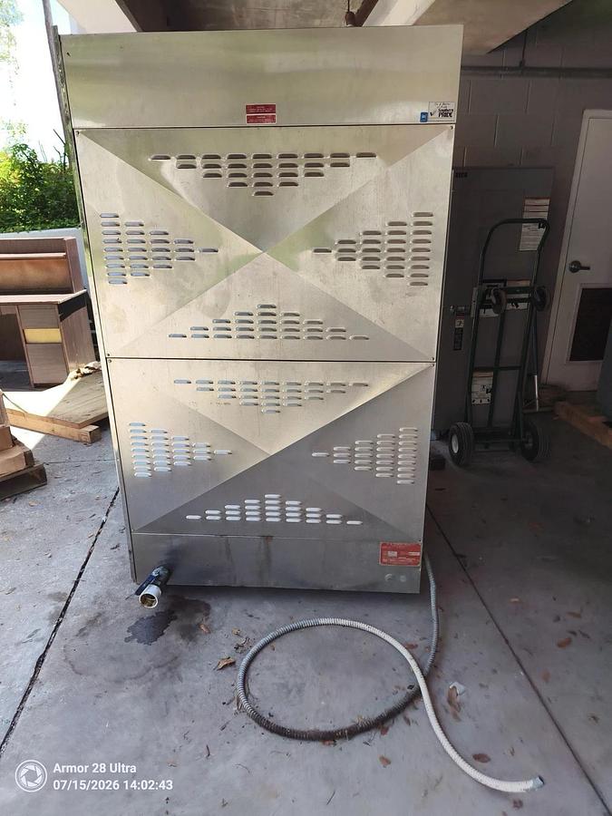 Used Southern Pride Natural Gas Smoker Commercial Model BMJ 350- Natural Gas