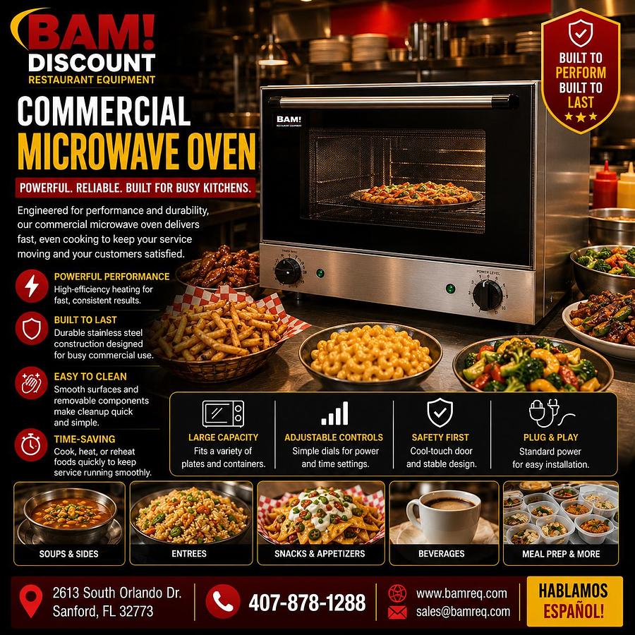 Used Commercial Microwave Oven