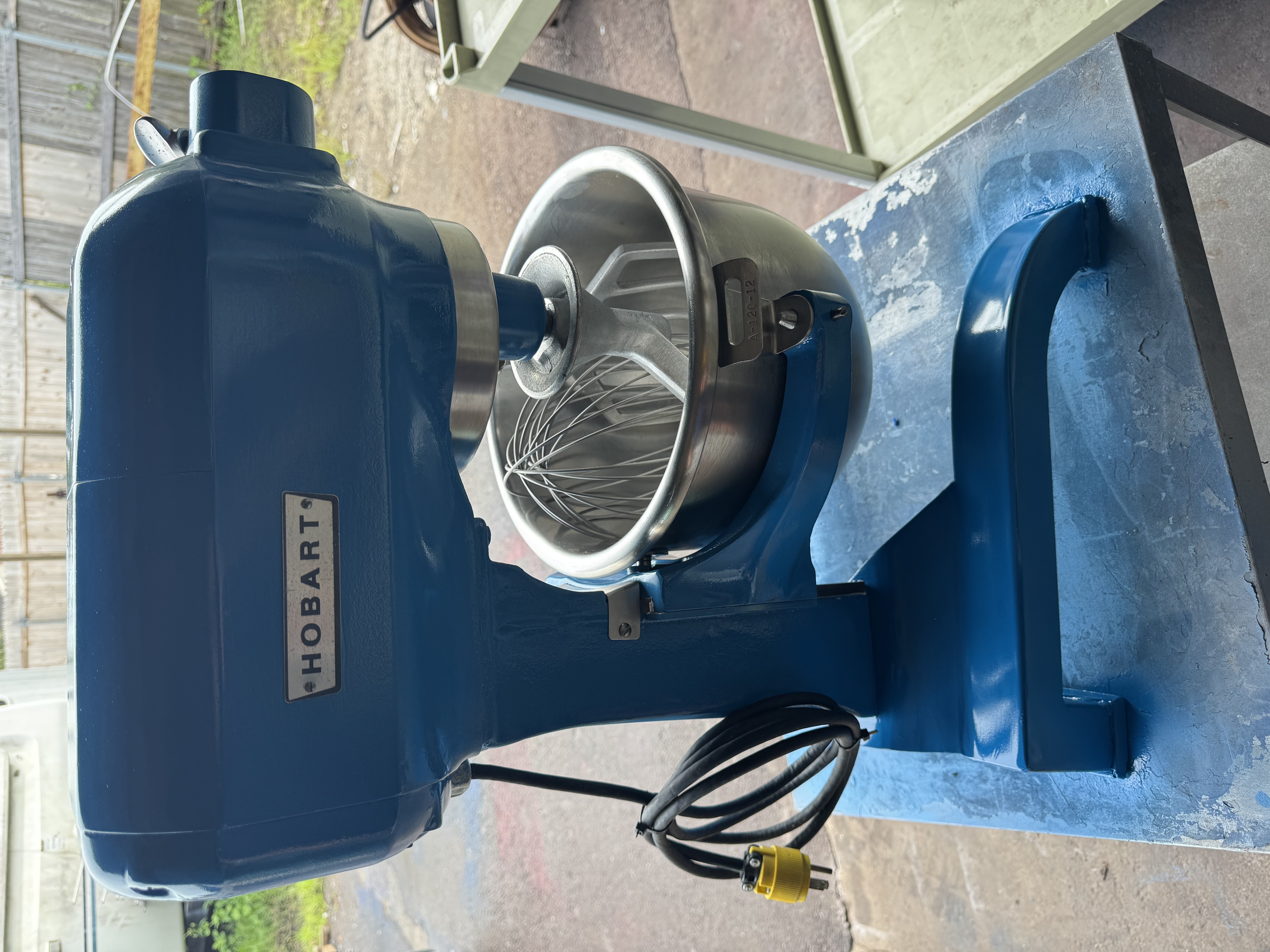 Refurbished Hobart A-120 12 Qt Commercial Planetary Mixer 115V 3 Speed w/ 3 Attachments