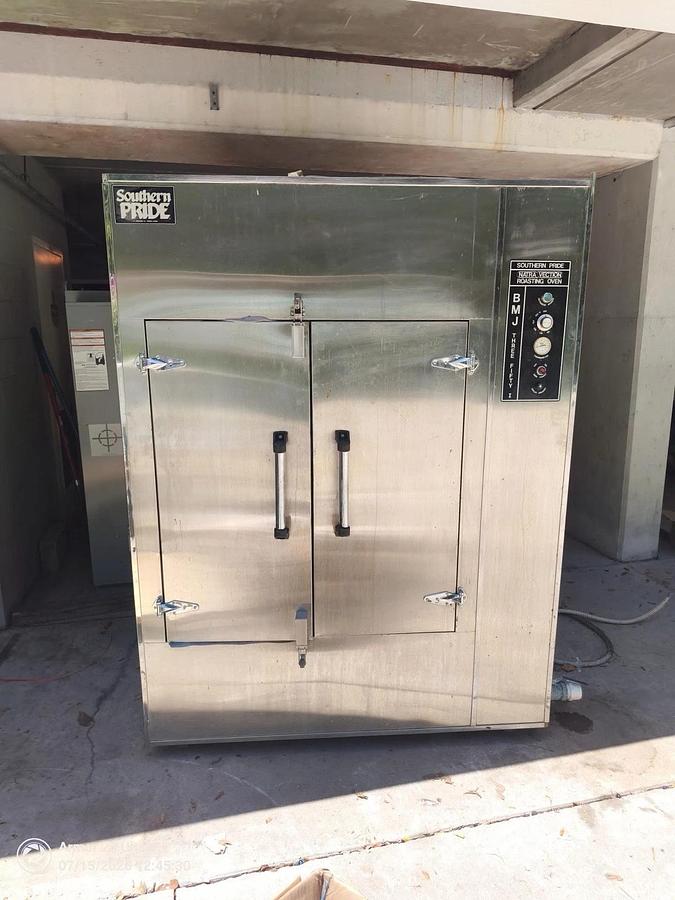 Used Southern Pride Natural Gas Smoker Commercial Model BMJ 350- Natural Gas