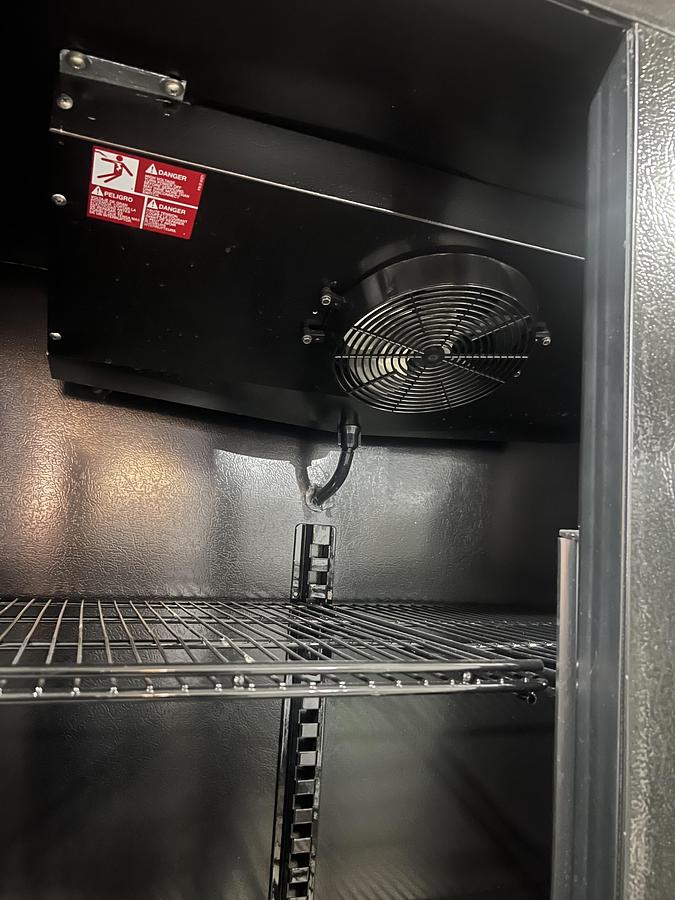 Refurbished Master-Bilt 2 Door Glass Merchandiser Commercial Refrigerator Reach-In Cooler