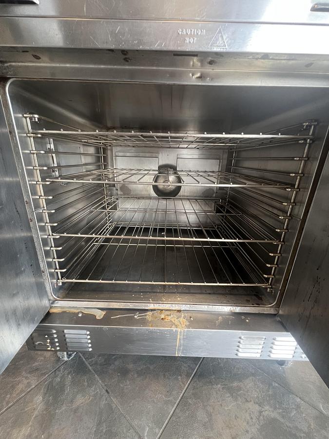 Used Garland Master 450 Double Stack Natural Gas Convection Oven – Double Deck Commercial Bakery Oven
