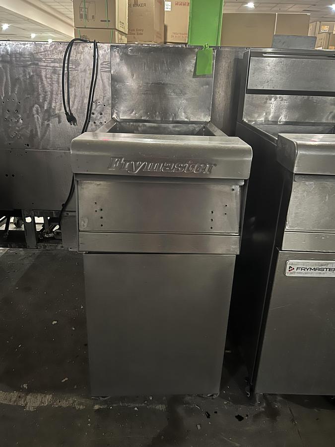Refurbished Frymaster Commercial Single Bay Gas Fryer Heavy Duty Stainless Steel Floor Fryer