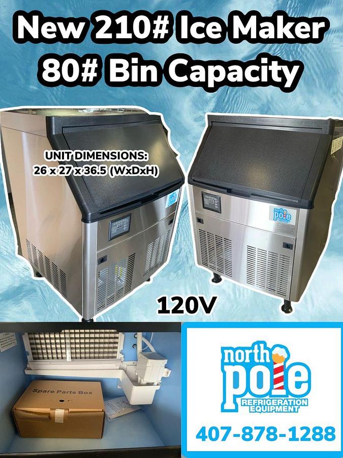 Elite 210# Undercounter Ice Machine