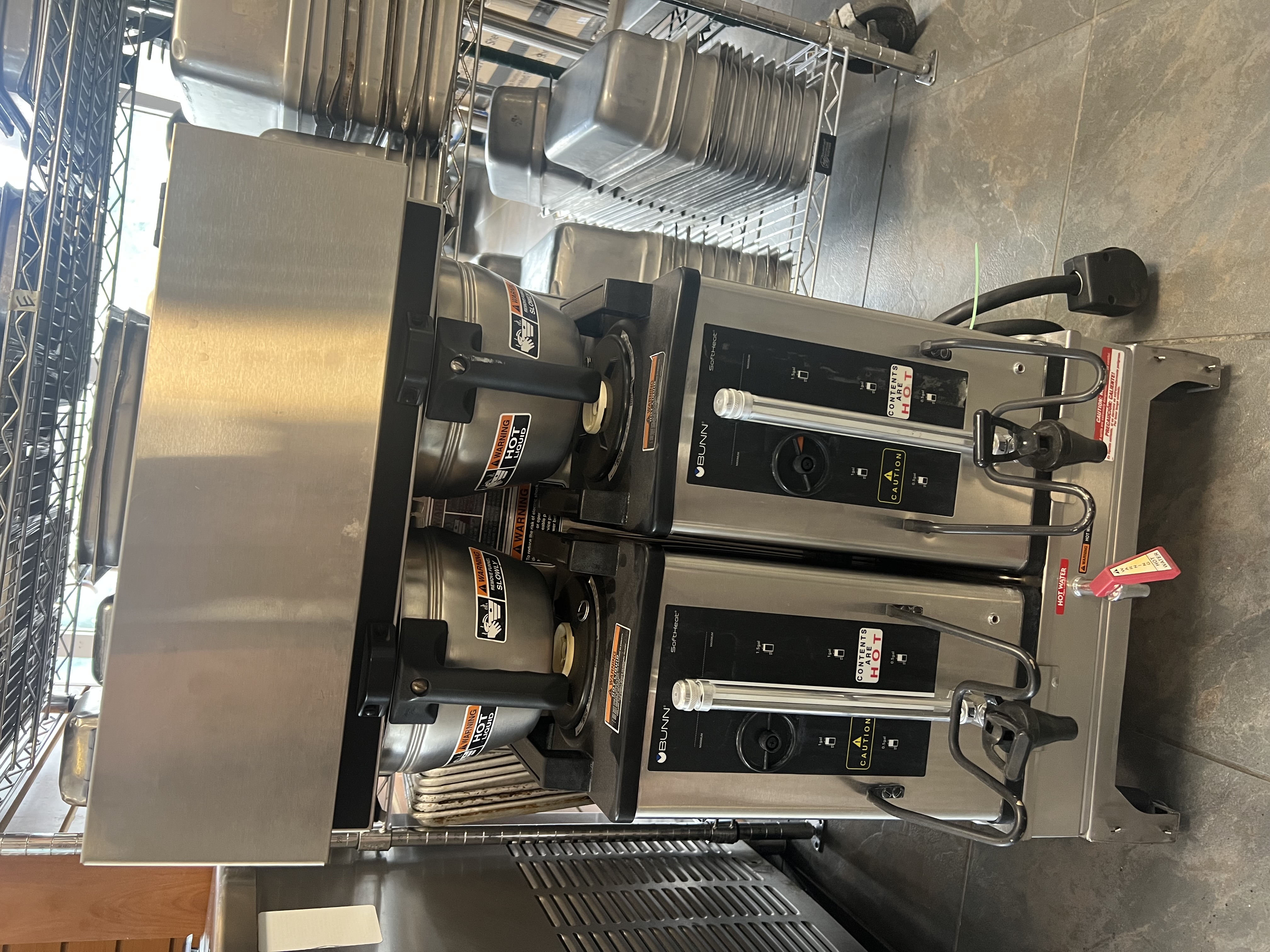 Used Bunn SoftHeat® Dual Coffee Brewer Commercial Coffee Machine – Dual Brewing System – Tested & Working