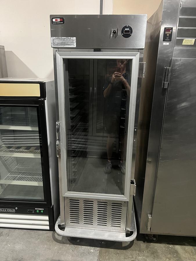 Refurbished Carter-Hoffmann Full Size Heated Holding Cabinet Glass Door Food Warmer
