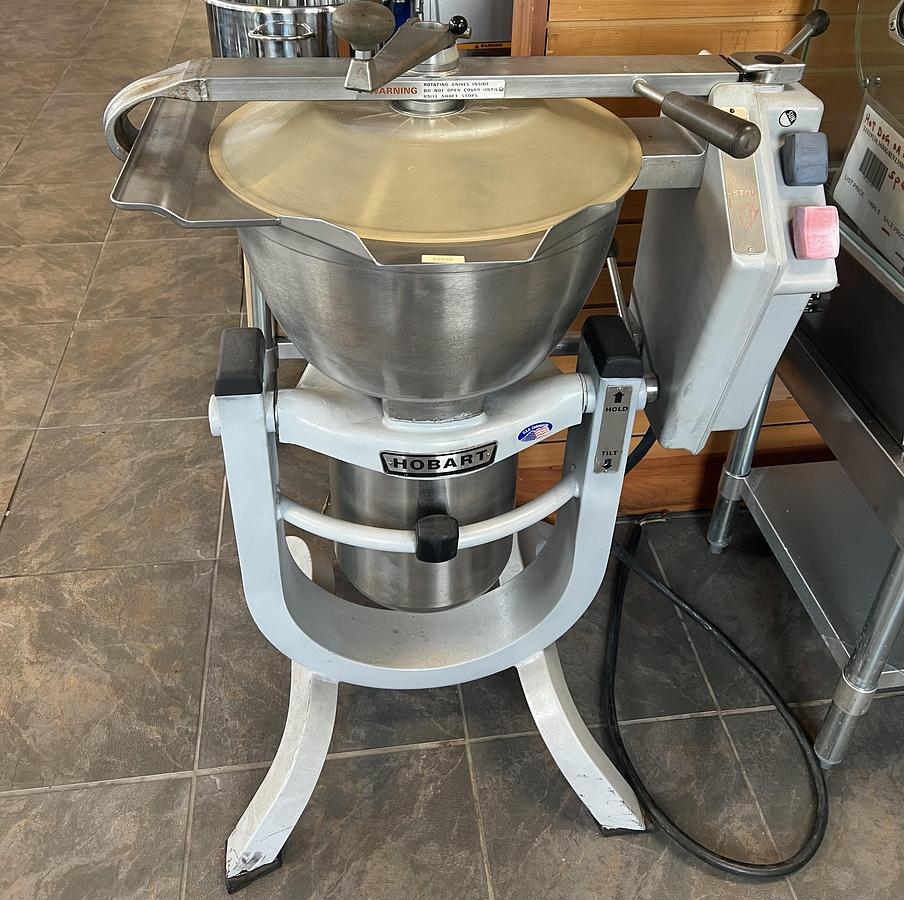 Used Hobart H-200 Commercial 20 Qt Vertical Cutter Mixer Food Processor Heavy Duty