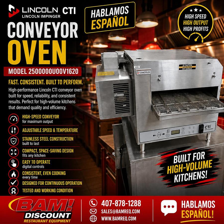 Used Lincoln CTI Conveyor Oven
