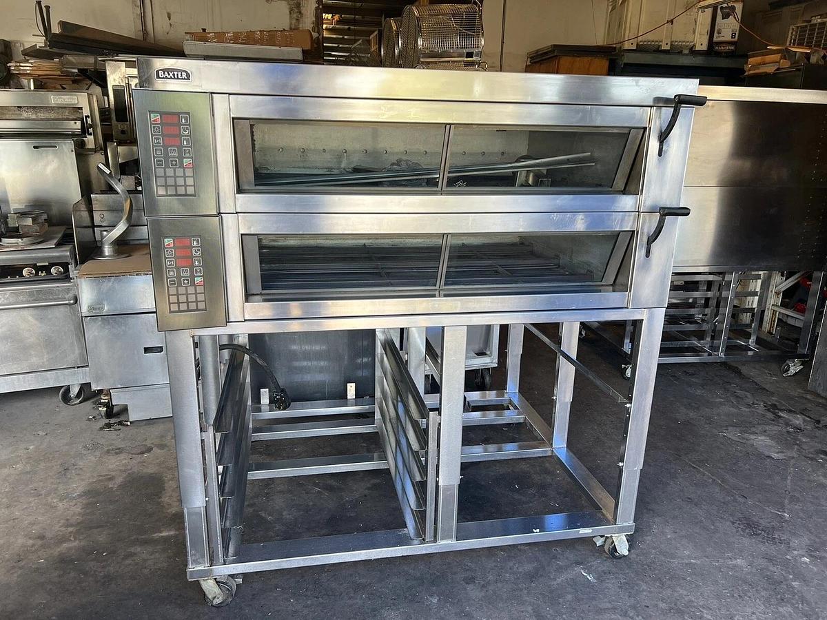 Used Baxter Manufacturing OV450W Deck Oven Electric Independently Operated Per Deck