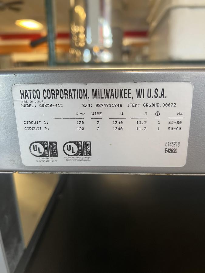 Refurbished Commercial Hot Food Self-Service Display