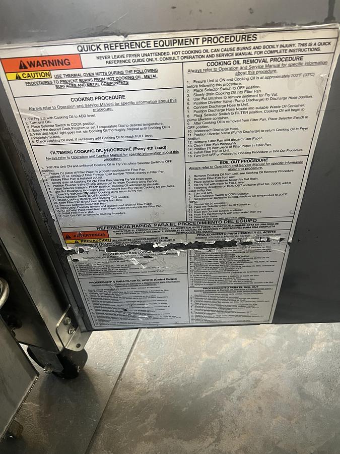 Used Giles Commercial Chicken Breading Cart Stainless Steel 3-Bin Breader Station