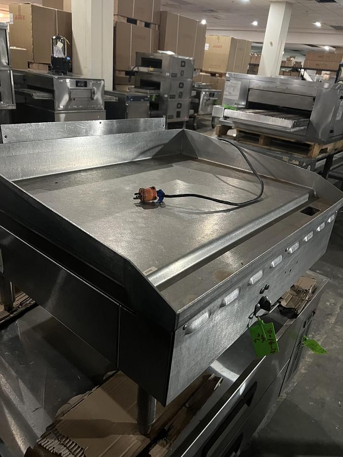 Refurbished Accu-Steam Commercial Electric Flat Top Griddle Heavy Duty Stainless Steel