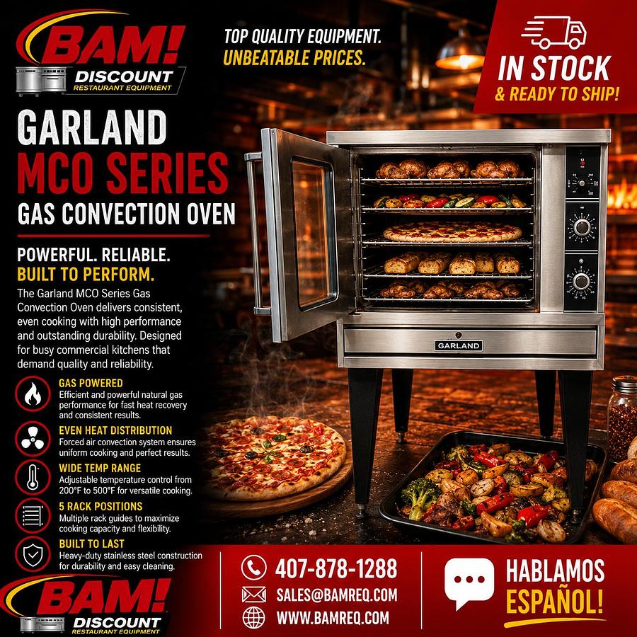 Used Garland MCO Series Gas Convection Oven