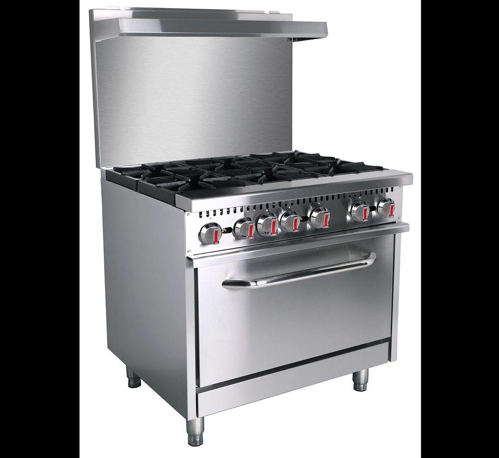 ELITE E6-N 36" 6-Burner Range with Oven | Natural Gas