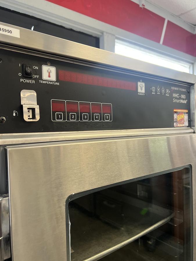 Used Henny Penny HHC-993 SmartHold Double Stack Heated Holding Cabinet