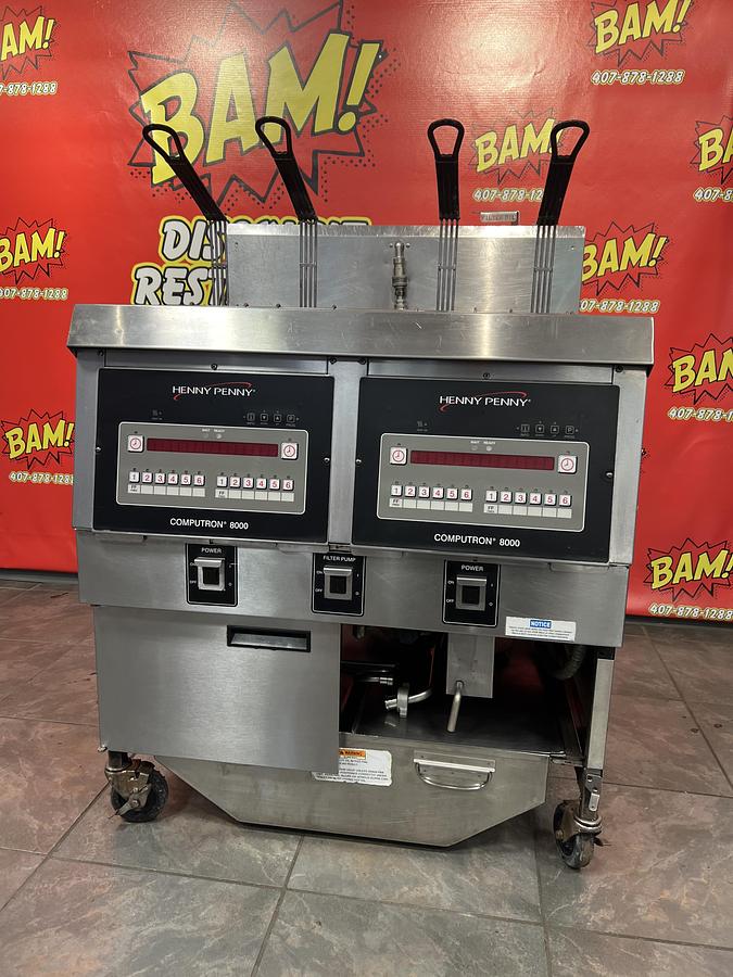 Used Henny Penny Computron 8000 Gas Fryer
