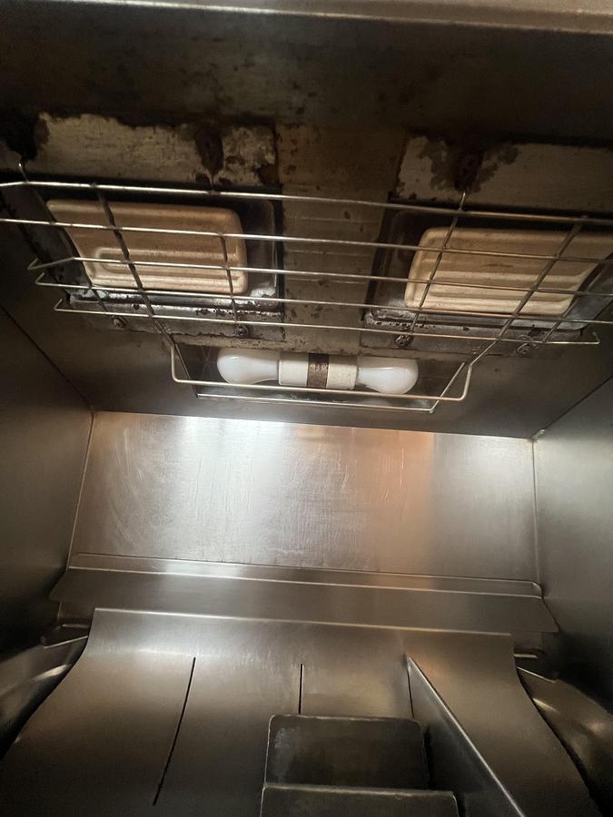 Used Hatco Glo-Ray Heated Fry Dump Station – Commercial Stainless Steel Holding Station – 120V