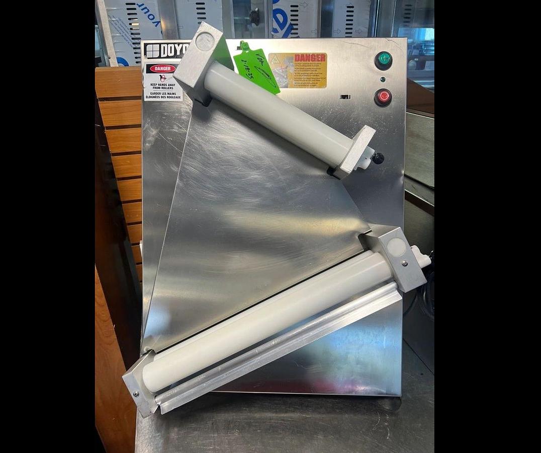 Used Used: Doyon DL18DP Dough Sheeter w/ 2 Rollers for Sheets Up To 17” W, 120v