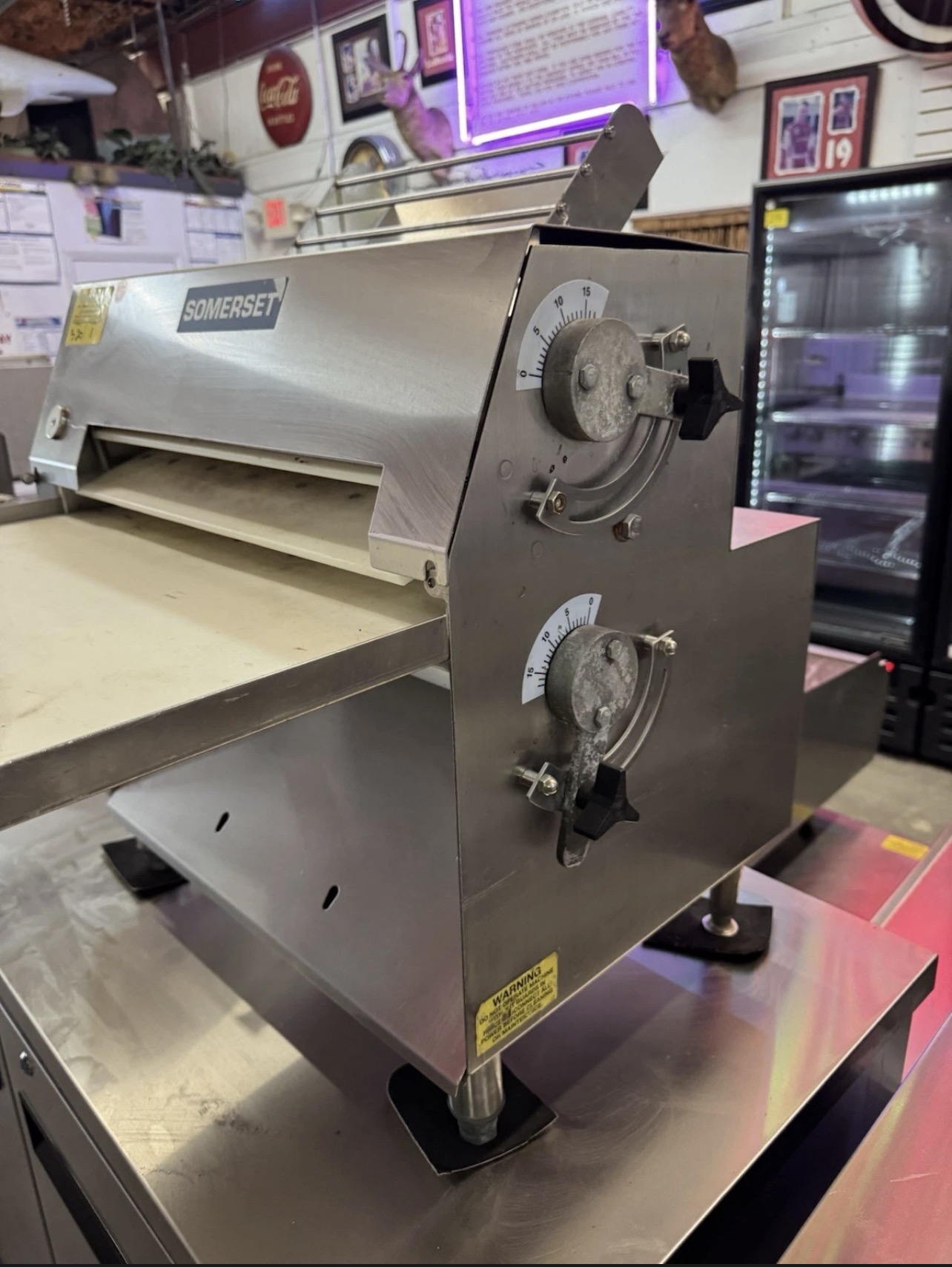 Refurbished Somerset CDR-2000 Commercial 20” Dough Sheeter – 115V Single Phase