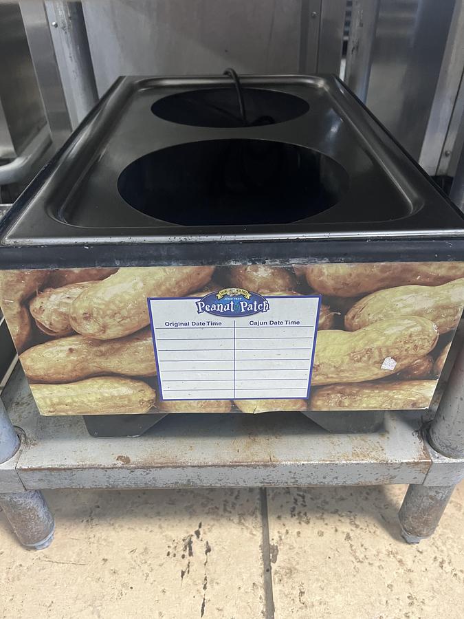 Used Peanut Patch Commercial Hot Food Well Warmer 2 Pot Countertop Holding Unit