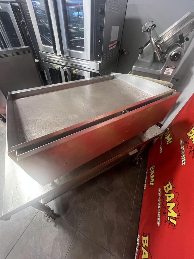 Refurbished 36" Commercial Countertop Natural Gas Griddle – Heavy-Duty Flat Top Grill