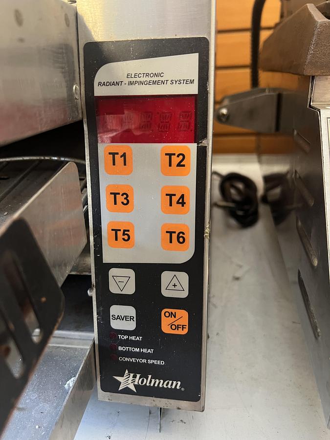 Used Holman Commercial Conveyor Bagel Toaster Oven – High-Speed Countertop Toaster – Tested & Working