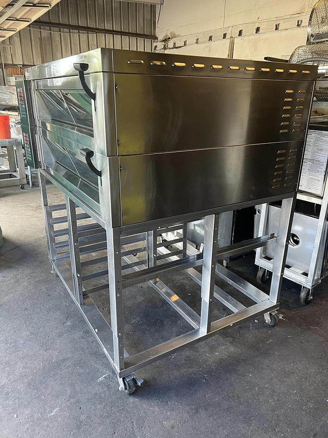 Used Baxter Manufacturing OV450W Deck Oven Electric Independently Operated Per Deck