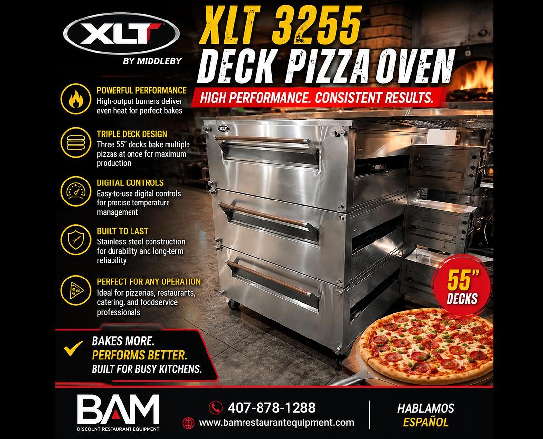 Used XLT 3255 Pizza Oven