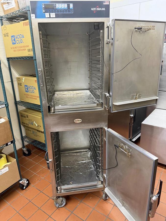 Used Alto-Shaam Halo Heat 2-Door Heated Holding Cabinet – Commercial Food Warmer