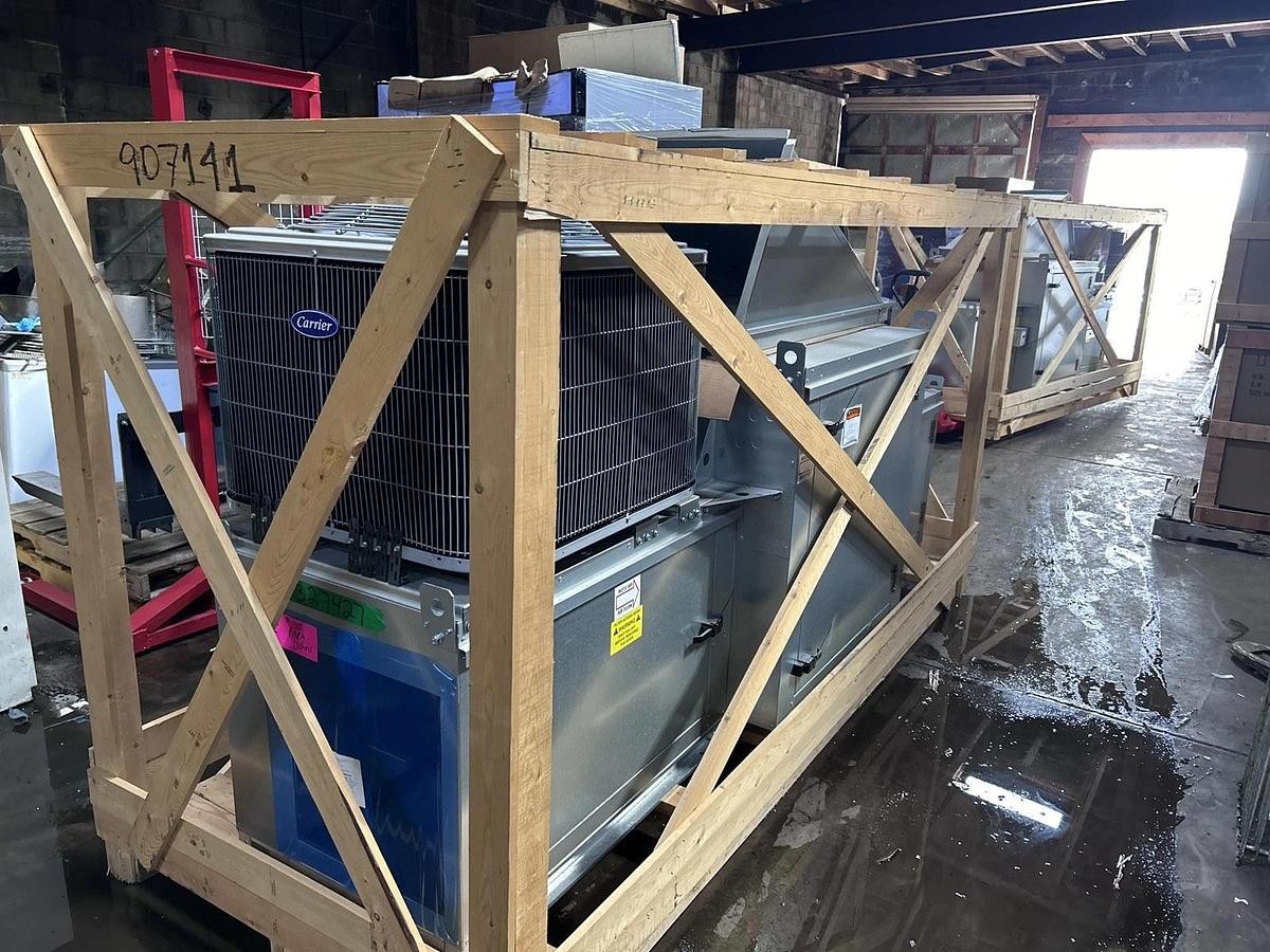 New Captive Aire Make Up Air Unit - With A/C Unit- 220v 1 Phase- 1350CFM