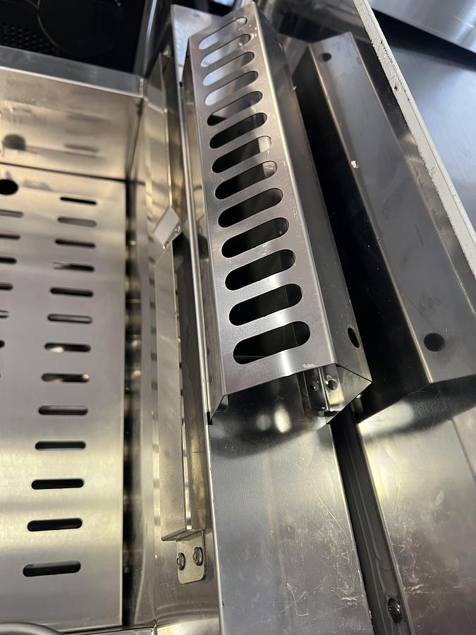 Refurbished Commercial Countertop Gas Fryer Stainless Steel Restaurant Deep Fryer w/ Drain