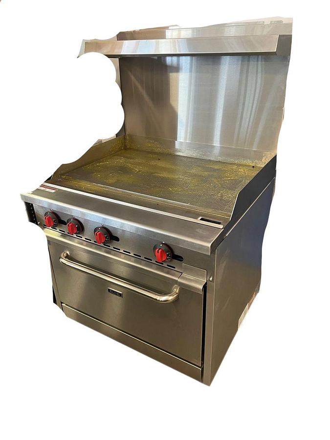 ELITE 36" Gas Thermostatic Control Griddle with Oven