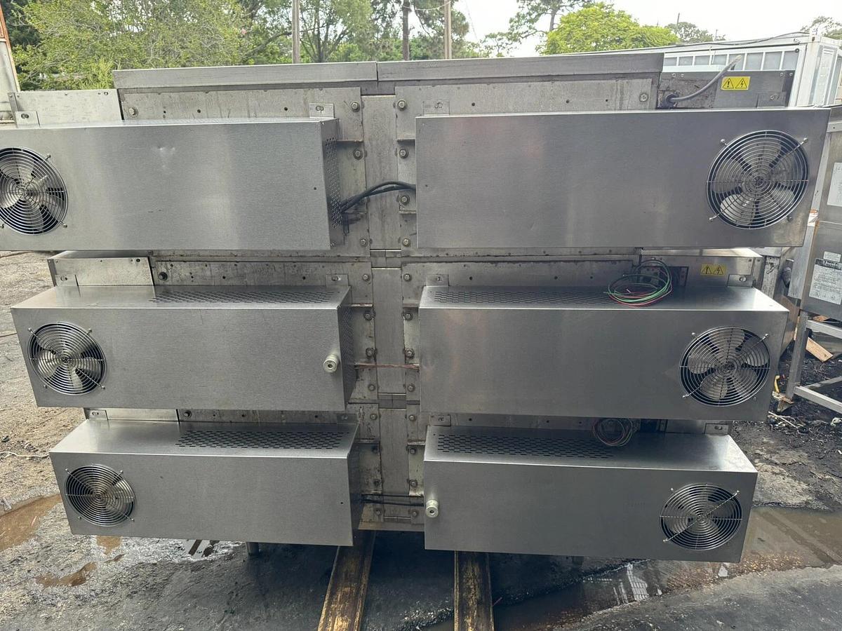 Refurbished Middleby Marshall PS570G Triple Stack Pizza Oven Conveyor Natural Gas- Tested